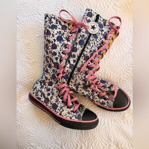 Converse All Star Chuck Taylor Knee High Lace-up Sneakers.